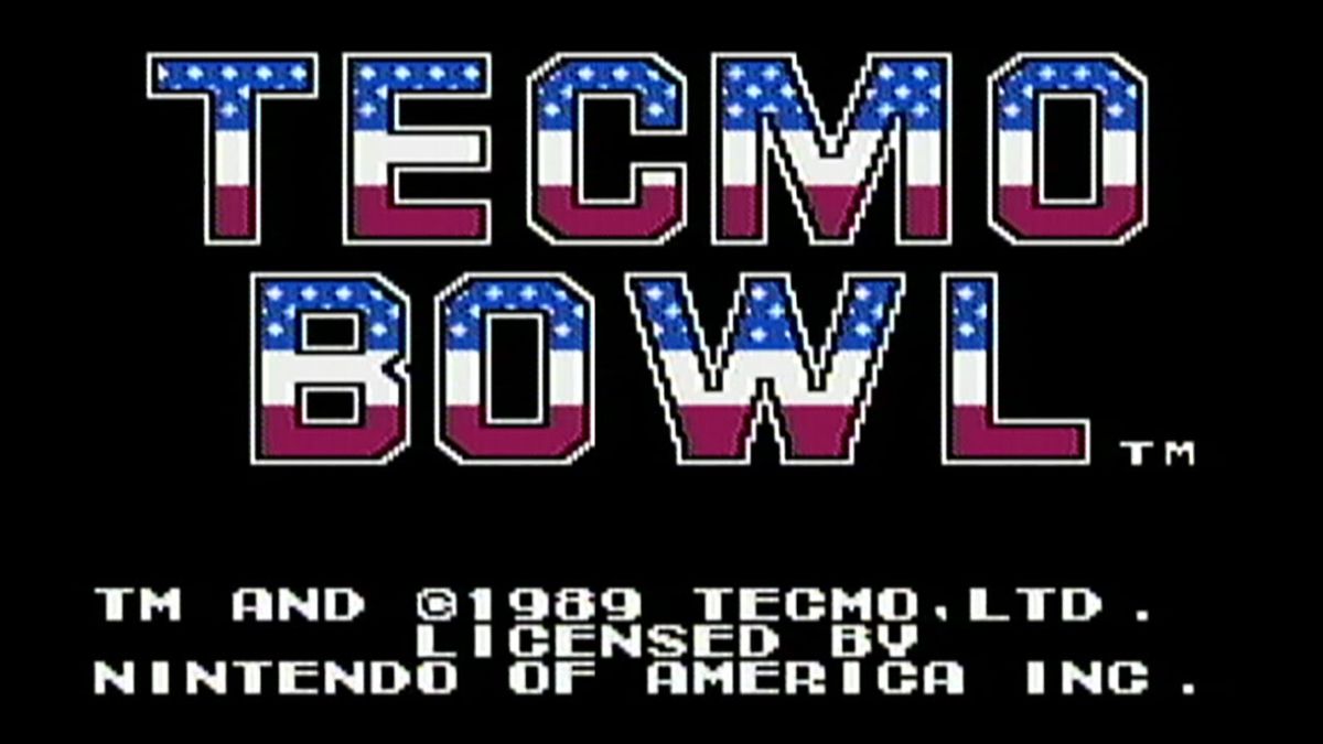 Which team was NOT playable in Tecmo Bowl?