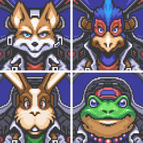 What’s the name of the frog in Star Fox?