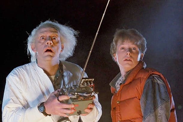 Who was originally cast to play Marty in Back to the Future?