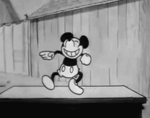 What were the first words Mickey Mouse ever spoke?