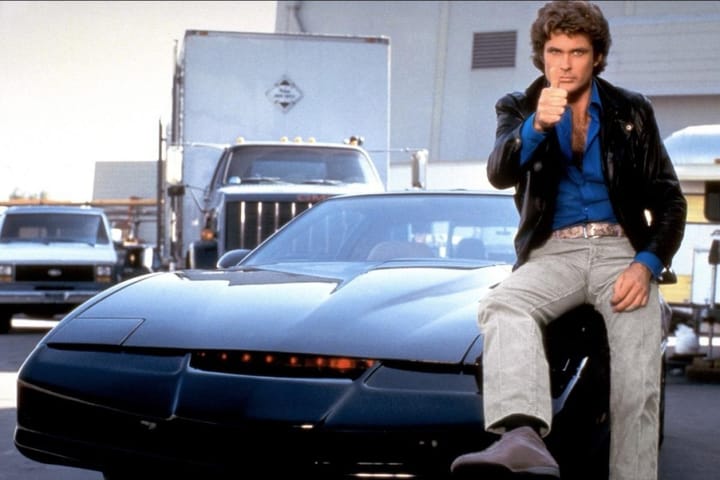 What's the name of Michael Knight's evil twin?