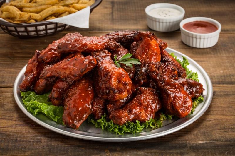 Alitas con Salsa Picante